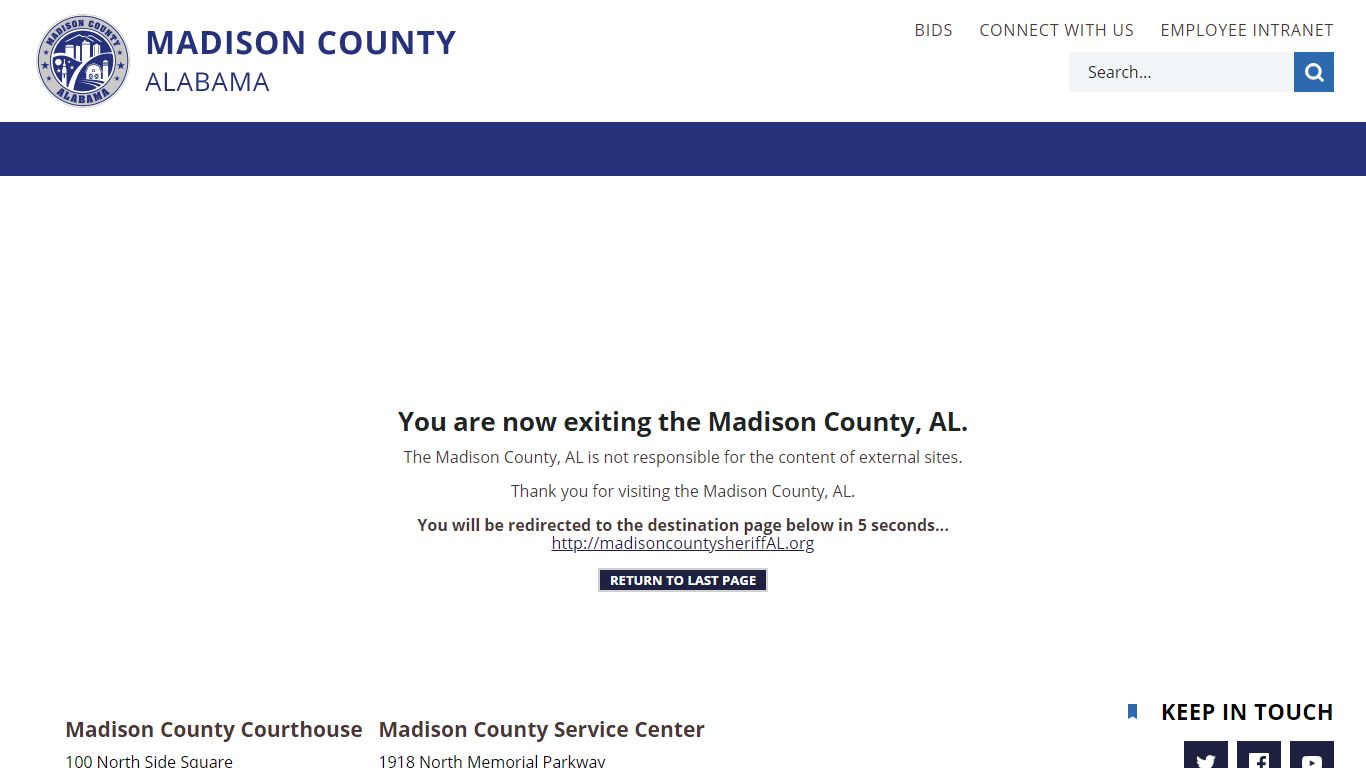 Sheriff Department | Madison County, AL